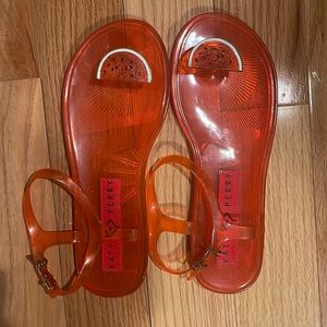 Katy Perry strawberry sandals